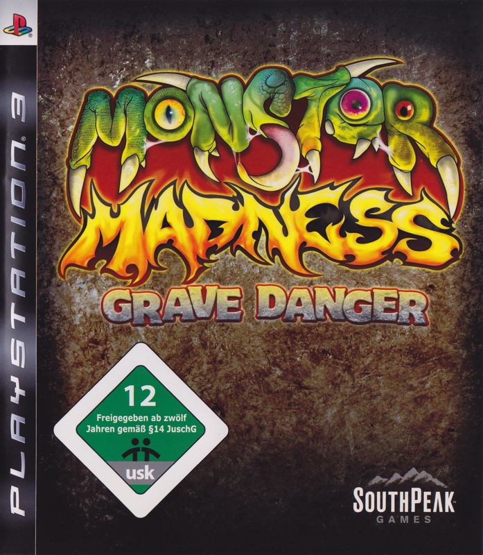Monster Madness Grave Danger box art for Playstation 3